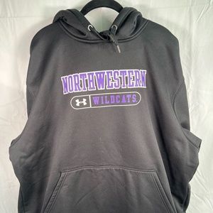Official Northwestern Under Armour Hoodie; 2XL; Never Worn